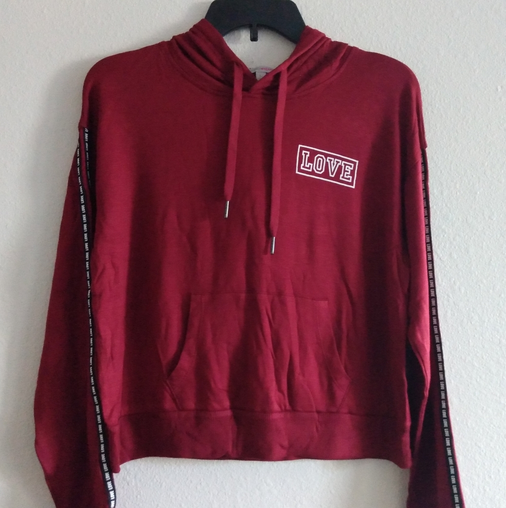 Brand New!! Inspired Heart womens hooded- Size L